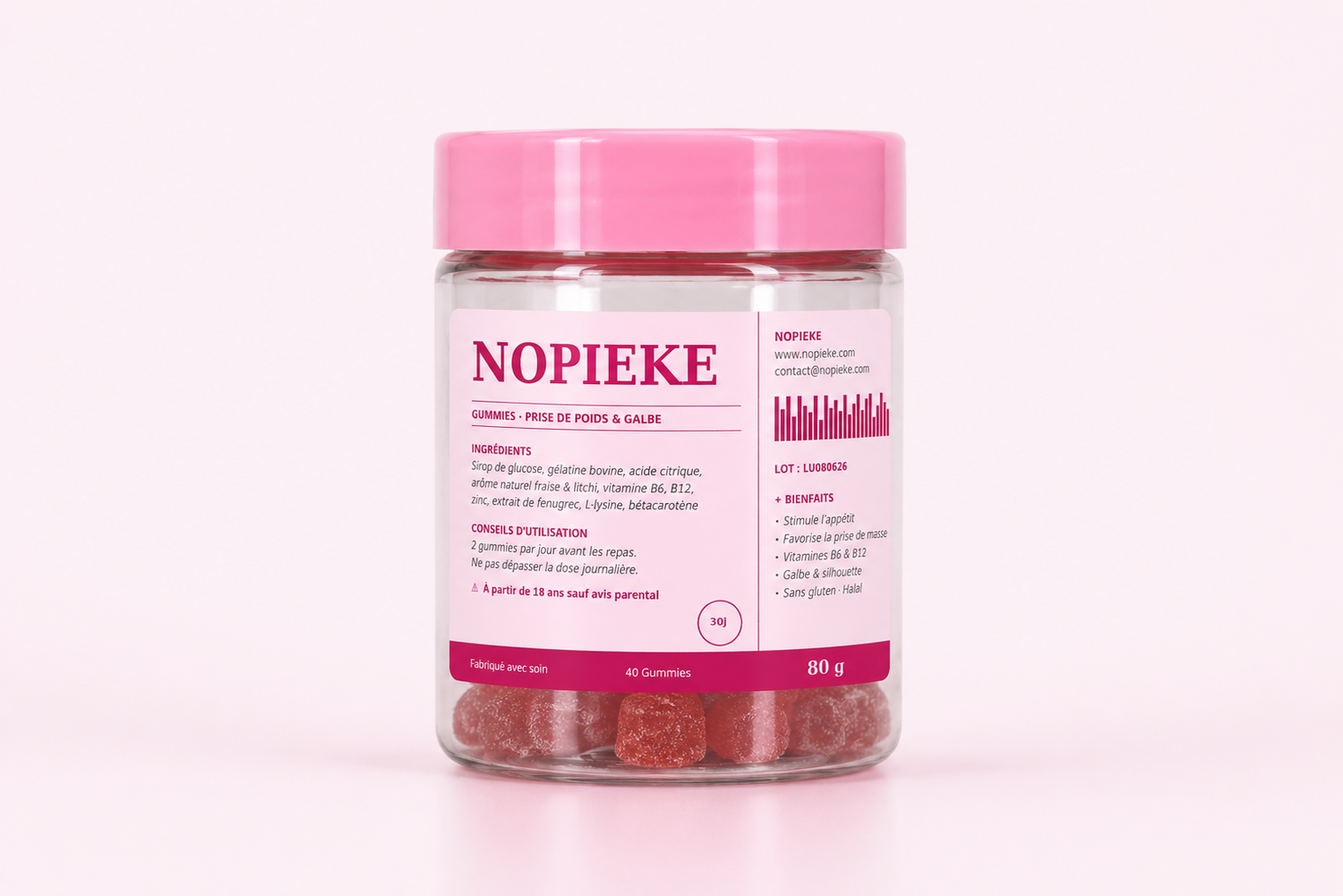 Gummies BBL – Formes & Galbe(7 jours)