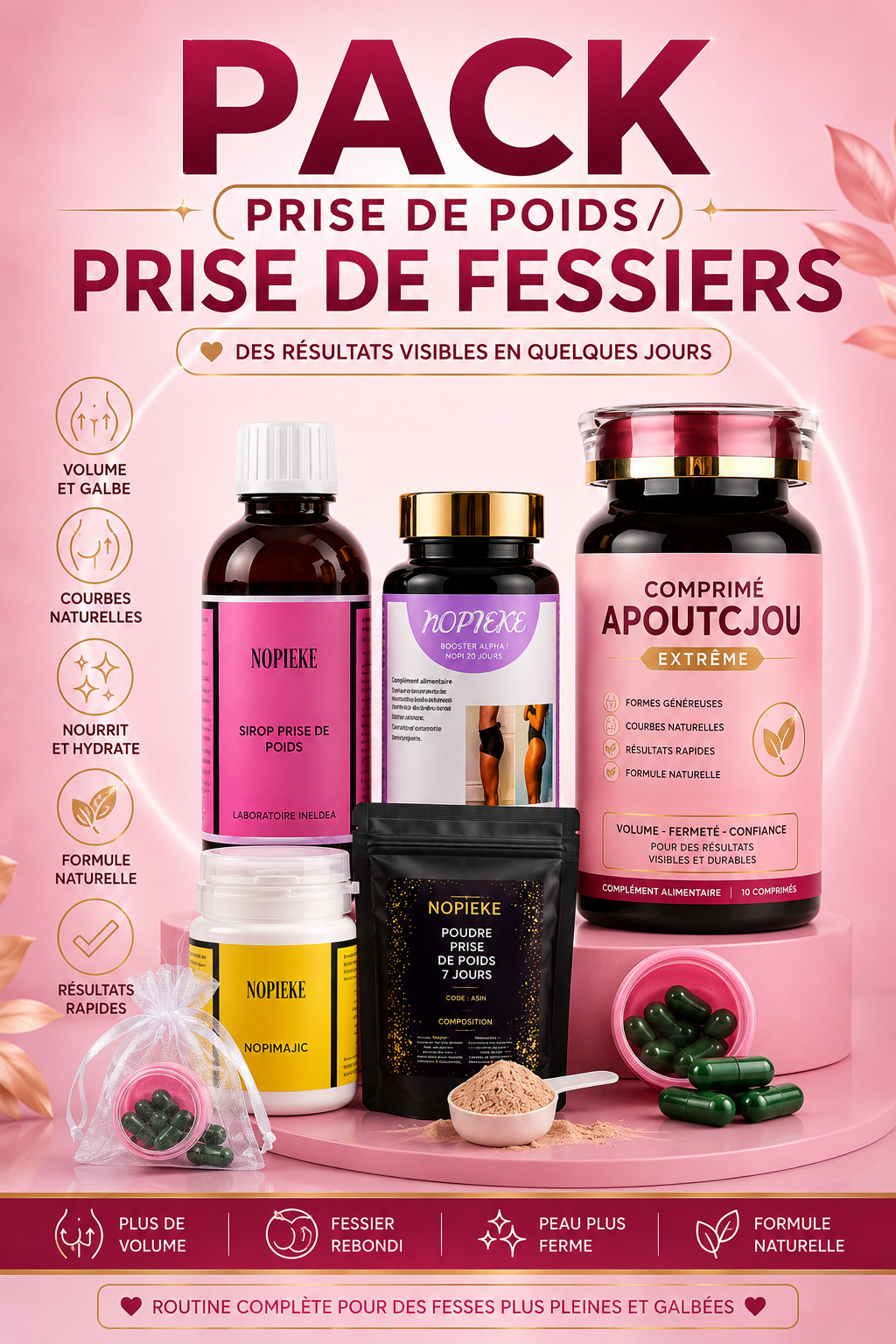 Pack prise de poids + prise de fesses= cure BISGUIT DE MER