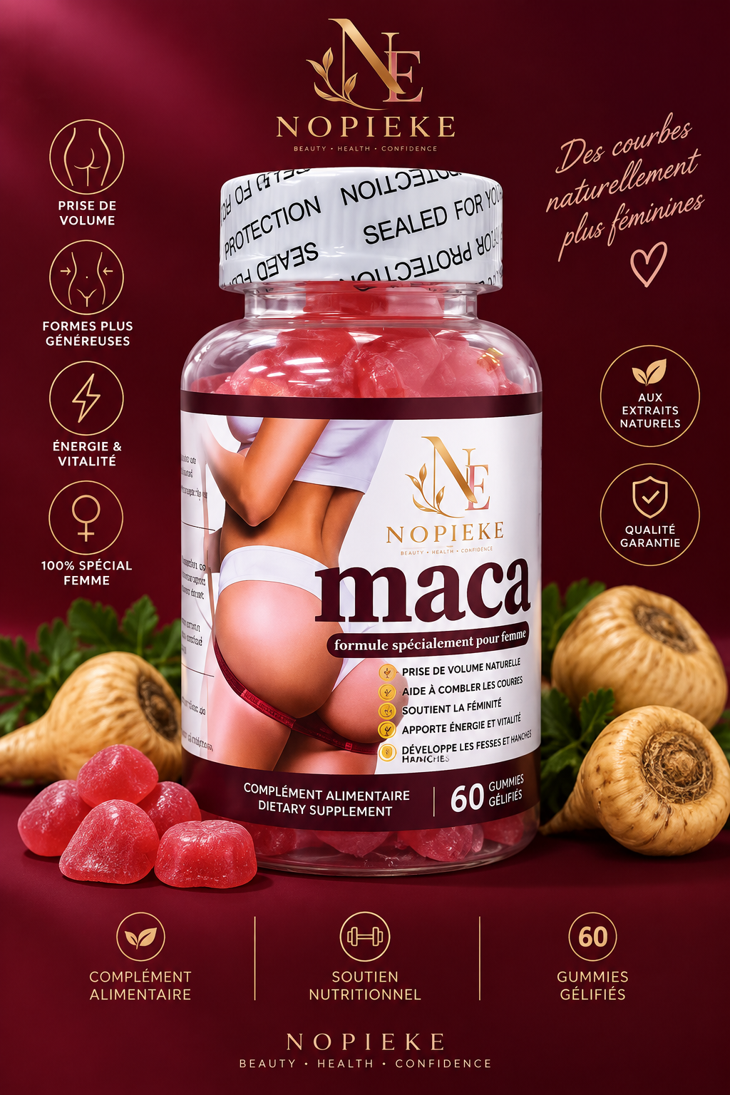 Zz-Gummies 30 jours maca BBL( précommande)