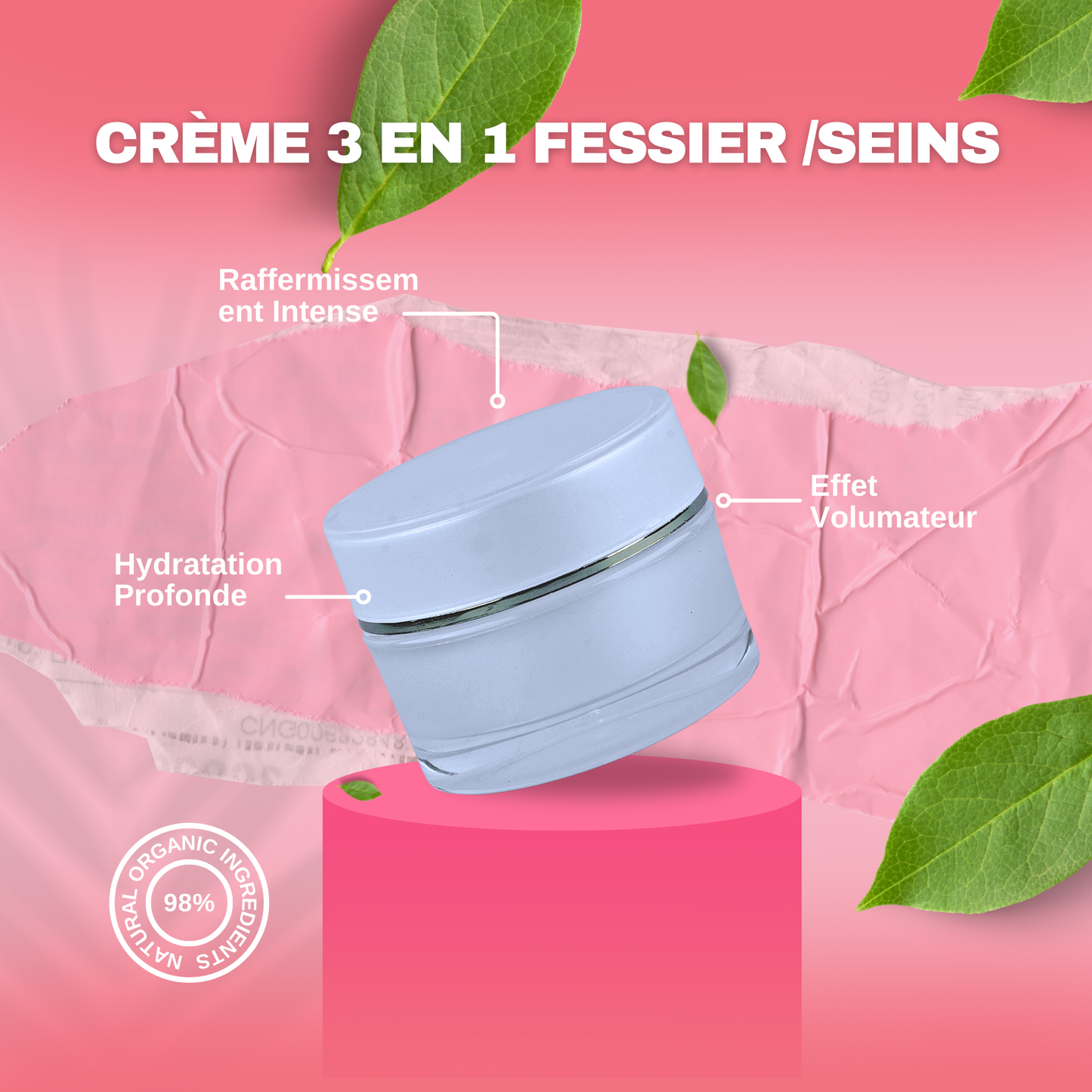Crème fessier /seins Raffermissante - NOPI eke 
